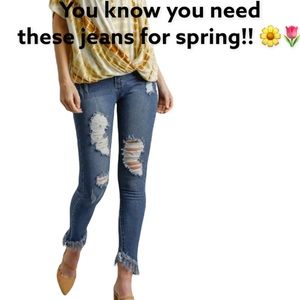 Umgee distressed jeans